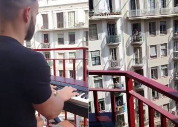 ভালবাসা দিয়েও হারানো যায় আতঙ্ককে, ঘরবন্দী ইতালির তাই মারণাস্ত্র সঙ্গীত!