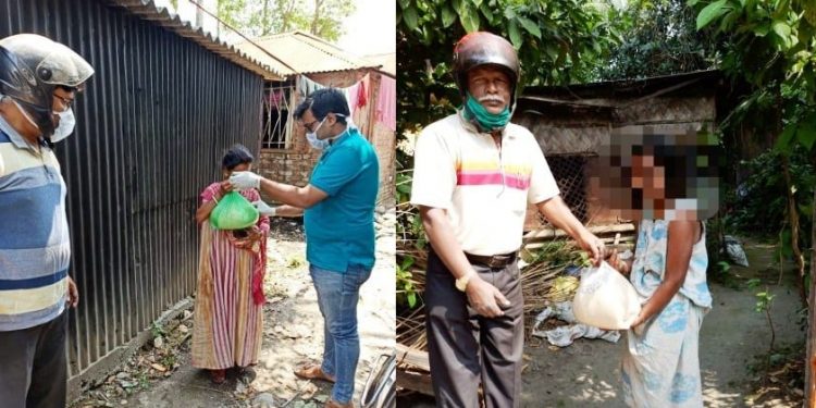 মনুষ্যত্বকে পুঁজি করে জলপাইগুড়ির দুঃস্থ মানুষের পাশে এবার রাজ্য কো-অর্ডিনেশন কমিটিও
