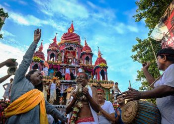 ইতিহাসের পায়ে পা মিলিয়ে ৬২৪ বছরে পড়ল বঙ্কিমচন্দ্রের ‘রাধারাণী’ উপন্যাসের প্রেক্ষাপট মাহেশের রথ!