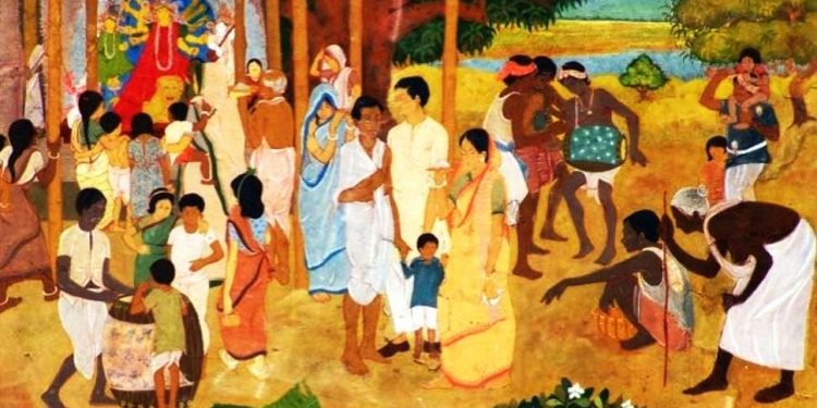 আগে একচালাতেই ছেলে মেয়ে নিয়ে আসতেন মা দুর্গা! তারপর পাঁচচালার প্রচলন হল কীভাবে?
