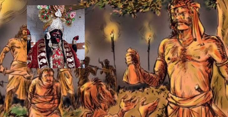 হাড়িকাঠে ভেসে উঠলো মা কালীর মুখ, স্তম্ভিত হয়ে বলি বন্ধের নির্দেশ দিল রঘু ডাকাত!