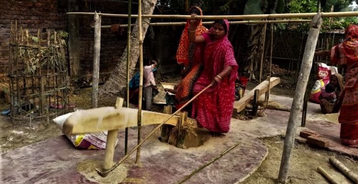 মেশিনের হাতে খুন হচ্ছে ঐতিহ্য! আদি বাংলার প্রাণ ঢেঁকি ছাঁটা চাল-আটা নিশ্চিহ্নের পথে