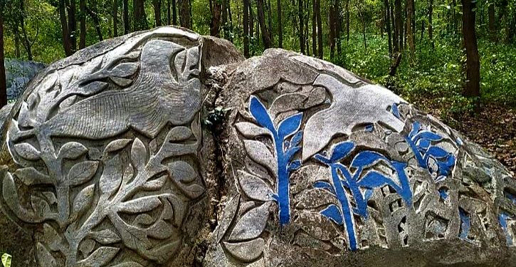পাথুরে ক্যানভাসে খোদাই পাখির কেরামতি, তাক লাগাচ্ছে পুরুলিয়ার পাখি পাহাড়