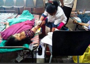 মহামারীতে রক্তের সঙ্কট, তাই শ্রীরামপুর আইএমএ’র আয়োজনে রক্তদান শিবির!