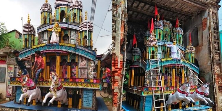 Daily News Reel - Howrah Jhikira Rathyatra of Mallick Bari