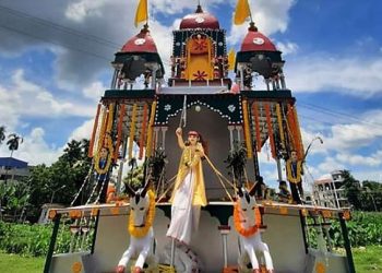 Daily News Reel - Rathyatra of Santipur Goswami Bari