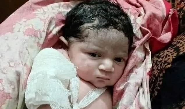 Daily News Reel - New Born Baby Miracally Saved in Accident
