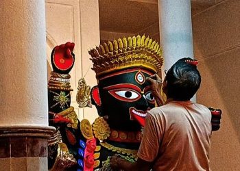 Daily News Reel - Mahish Khagi Maa of Santipur