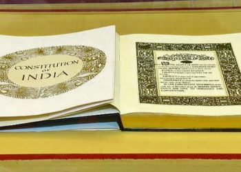 Daily News Reel - The Constitution Adorned by Five Women from Santiniketan