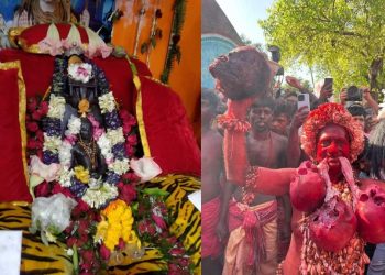 মড়ার খুলি নিয়ে নাচ! ৭০০ বছরের রীতি আজও অক্ষুণ্ণ রুদ্রদেব মন্দিরে