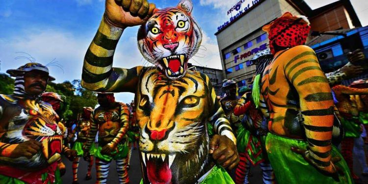 Daily News Reel - Puli Kali Festival of Kerala Feature