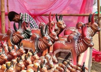 বৈশাখী আনন্দে মুখর ভাদুঘরের বান্নি! ঐতিহ্যবাহী খাবার-পণ‍্যে ভরা মেলা