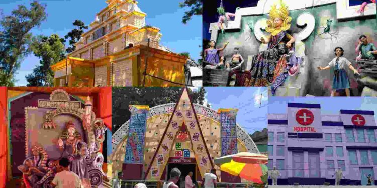 হাওড়ার ‘লক্ষ্মীগ্রাম’-র লক্ষ্মীপুজো হার মানাবে কলকাতার দুর্গাপুজোকেও