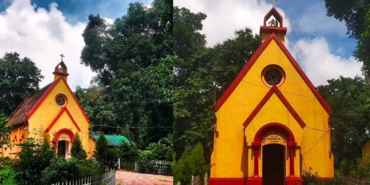 অবহেলার কবলে ১৫৫ বছরের সেন্ট মাইকেল অ্যান্ড অল অ্যাঞ্জেলস গির্জা!