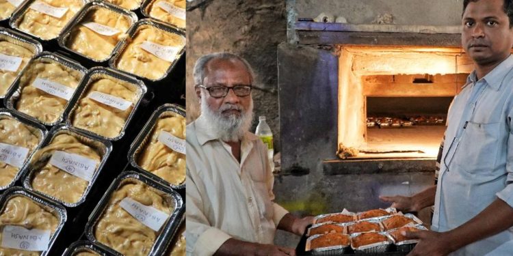 প্রতিবছর খ্রিস্টান ভাইদের কেক বানাতে দোকান খোলেন কারকো’র আব্দুল