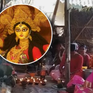 Daily News Reel - Durga Puja By Santali Lady