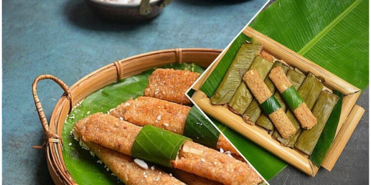 বিন্নি চাল, কলা আর কলাপাতা! চাটগাঁইয়া শীত মানেই সুস্বাদু আতিক্কা পিঠে